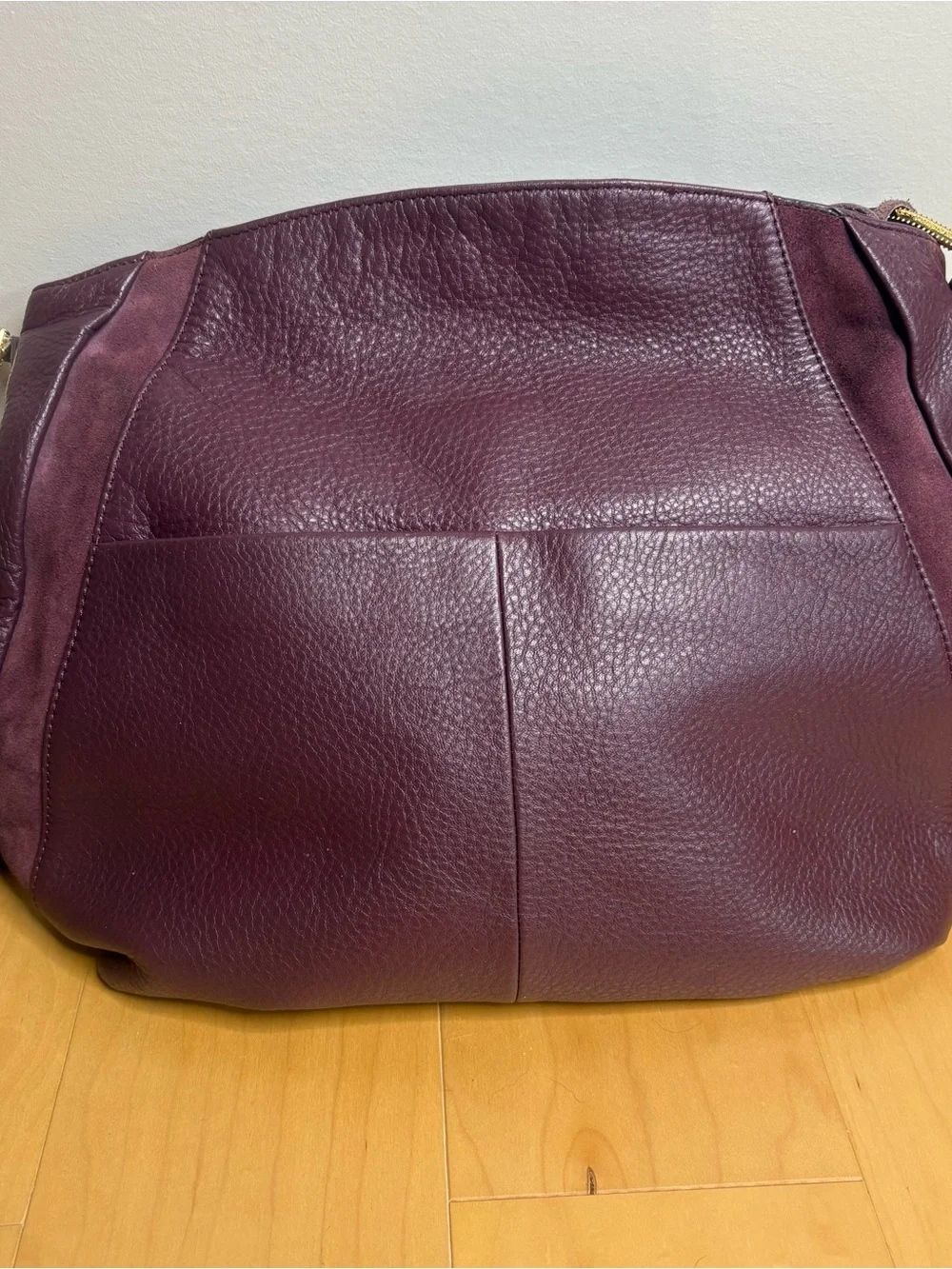 Aimee Kestenberg Burgundy Tuscany Hobo Bag